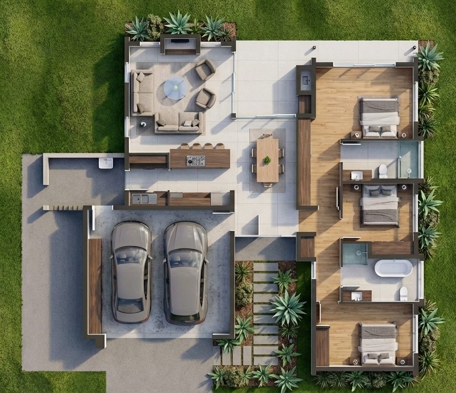 House Type B plan